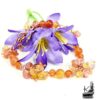 Bracelet en citrine et cornaline