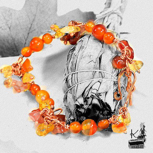 Bracelet Didona - cornaline et citrine – Image 4