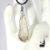 pendentif ove en lodolite serti etain