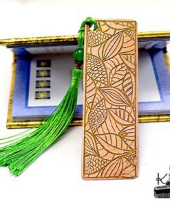 marque pages veia en cuivre gravé