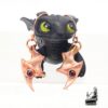 boucles d'oreille balaur en cuivre avec grenats
