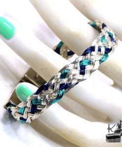 Bracelet egant en cuivre tressé