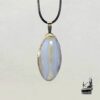 Pendentif enda- agate dentelle