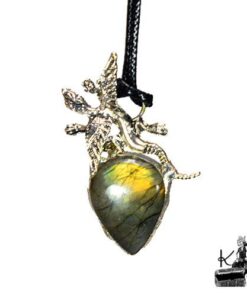 Pendentif Gronk - labradorite et dragon – Image 8
