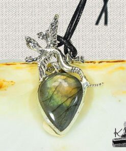 Pendentif gronk avec labradorite