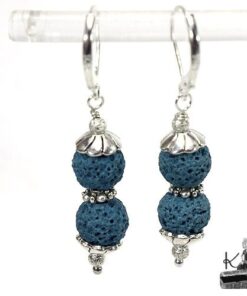 boucles d'oreille gien pour aromathérapie