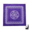 nappe pour tarot violette pentacle