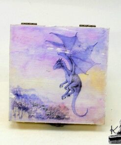 Réservé : Trésor-Box dragon Rhaegal - labradorite – Image 2