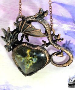 Réservé : Trésor-Box dragon Rhaegal - labradorite – Image 9