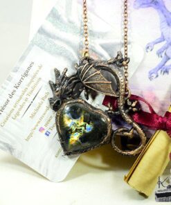 Réservé : Trésor-Box dragon Rhaegal - labradorite – Image 6