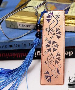 Marque-pages Alessa en cuivre gravé