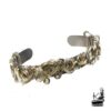 bracelet eltas en aluminium et plaqué argent