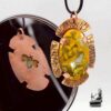pendentif maya en jaspe maligano