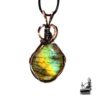Pendentif Arwen en labradorite