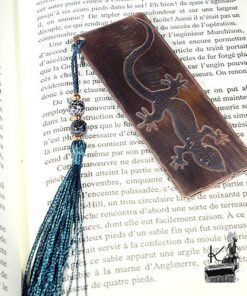 marque pages Lanza en cuivre