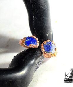 Bague Moyfrid - lapis lazuli et cuivre taille 55 – Image 6