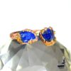 bague ajustable moyfrid en cuivre et lapis lazuli