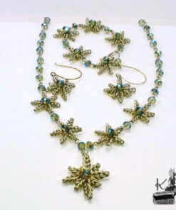 parure aslinn - plaqué argent