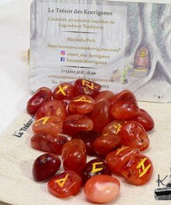 runes futhark en cornaline