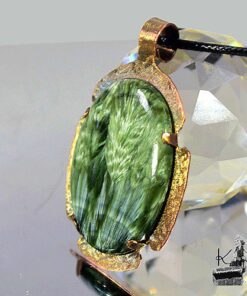 Pendentif Eliud - cuivre et seraphinite – Image 7