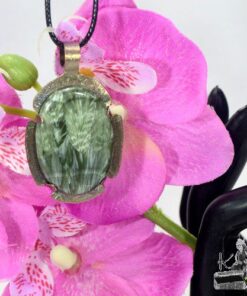 Pendentif Eliud - cuivre et seraphinite – Image 2