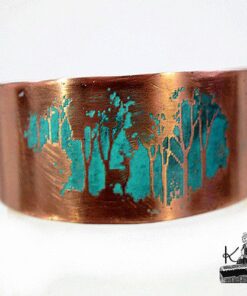 Bracelet manchette cernunnos