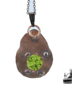Pendentif Kandal - cuivre patiné – Image 2