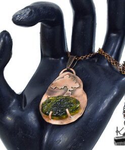Pendentif Kandal - cuivre patiné – Image 7