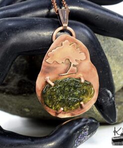 Pendentif Kandal - cuivre patiné – Image 8