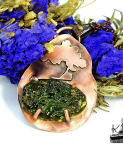 Pendentif Kandal - cuivre patiné – Image 9