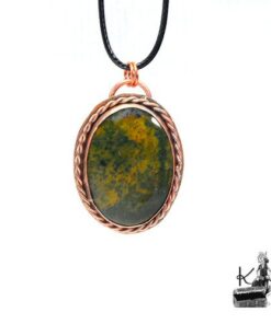 Pendentif Anrei - cuivre et bloodstone – Image 2