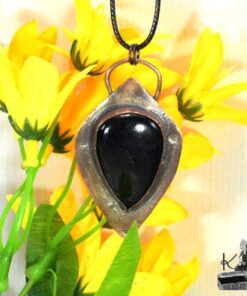 Réservé : Pendentif Maura - tourmaline noire et cuivre – Image 5
