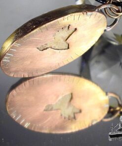 Pendentif Louan - scolescite et cuivre – Image 10