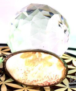 Pendentif Louan - scolescite et cuivre – Image 3
