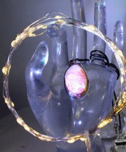 Pendentif Louan - scolescite et cuivre – Image 2