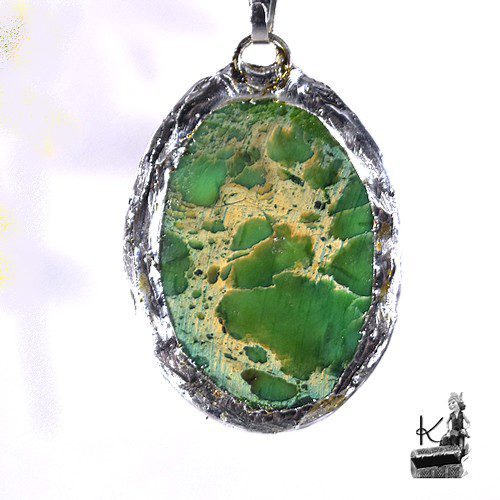 Réservé Cathy : Sea Sediment pendentif – Image 4