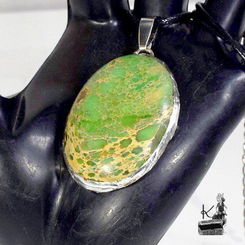 Réservé Cathy : Sea Sediment pendentif – Image 3