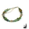 Bracelet Elatha avec de la turquoise africaine