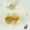 Boucles d'oreilles laserian en jaspe paysage