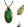 pendentif en aventurine verte abeytu