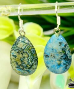 Boucles d'oreille Shasel - crazy lace agate – Image 5
