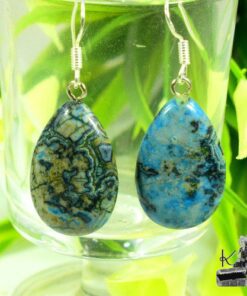 Boucles d'oreille Shasel - crazy lace agate – Image 3