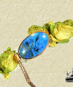 Pendentif Talluhla - azurite et cuivre – Image 5