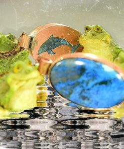 Pendentif Talluhla - azurite et cuivre – Image 3