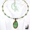 Collier Kaelig en amazonite et cuivre