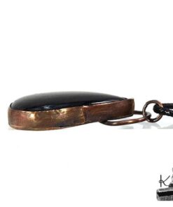 Pendentif Laserian - tourmaline noire et cuivre – Image 4