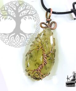 Pendentif Arbre de vie Noreen - préhnite – Image 6