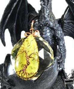 Pendentif Arbre de vie Noreen - préhnite – Image 2