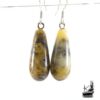 Boucles d'oreille Runa en crazy lace agate
