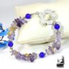 Bracelet Floria en améthyste et en amétrine